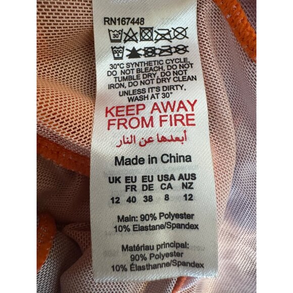 2/$30 NWT PrettyLittleThing 8 Gradient Ruffle Maxi Dress Adjustable Straps - Picture 14 of 16